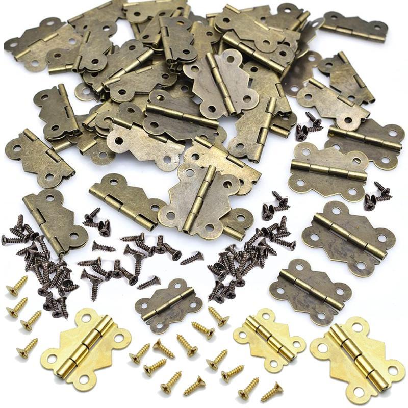 Furniture Hardware Replacement Parts - 10/20 قطعة مفصلة حديدية على شكل
