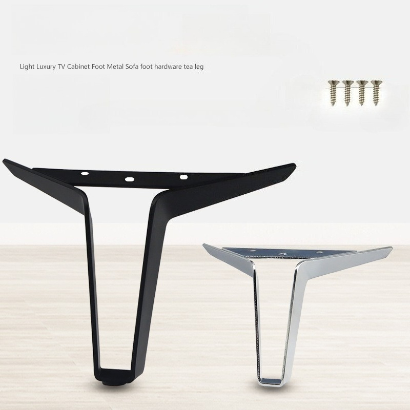 Furniture Hardware For Legs - أرجل أريكة سوداء بسيطة، أقدام خزائن