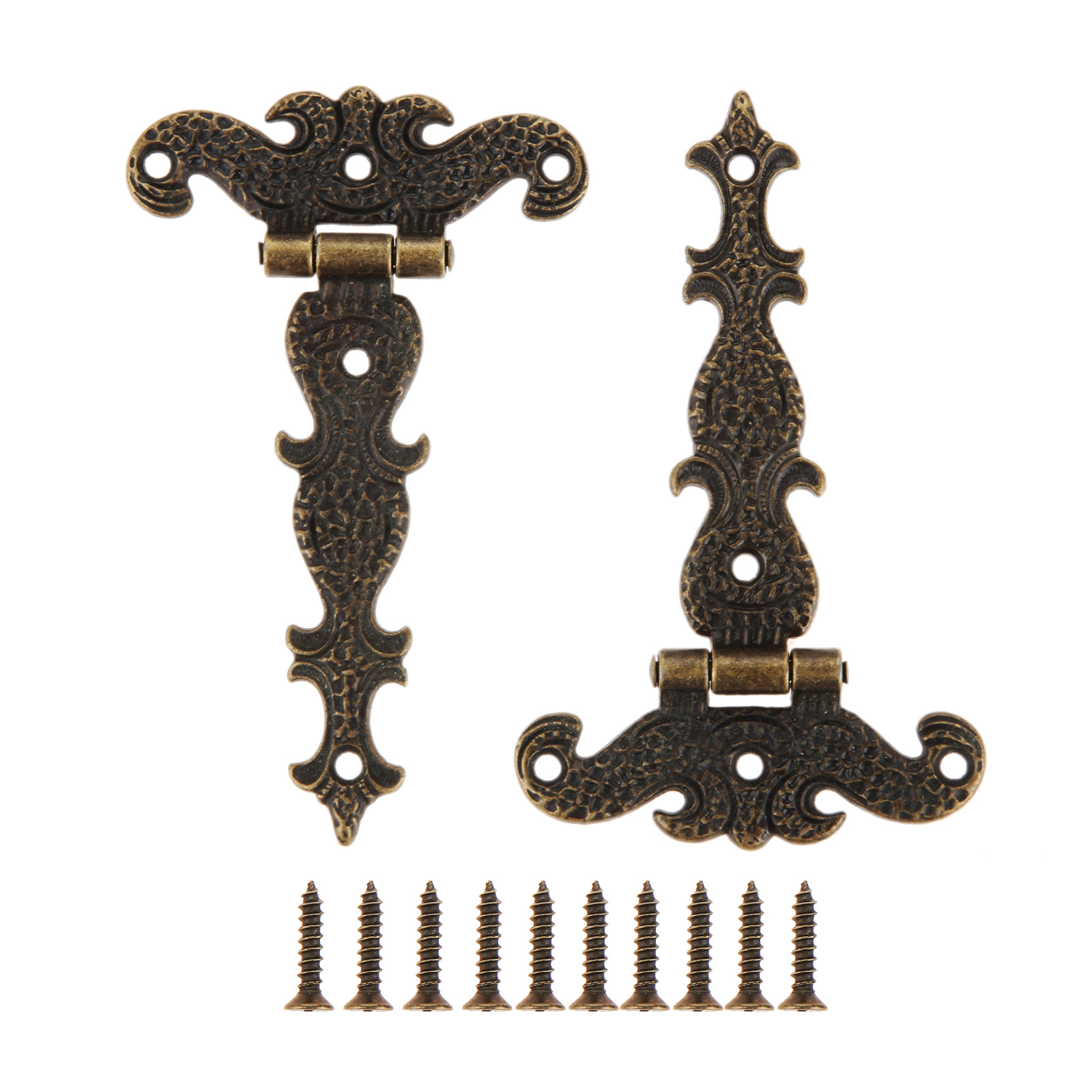 Furniture Hardware Replacement Parts - DRELD 2 قطعة خمر النحاس مطلي