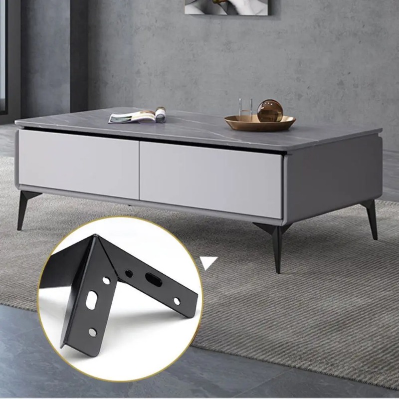 Furniture Hardware For Legs - 15 سنتيمتر 4 قطع سميكة المعين